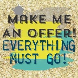 Everything must go !